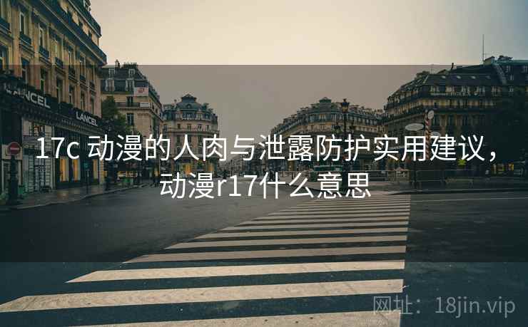 17c 动漫的人肉与泄露防护实用建议，动漫r17什么意思